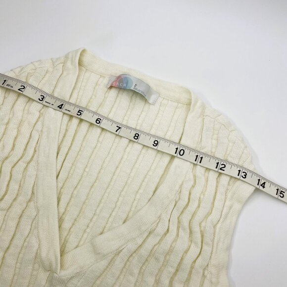 Free People Beach Veda Sleeveless V-neck Sweater - Picture 9 of 12